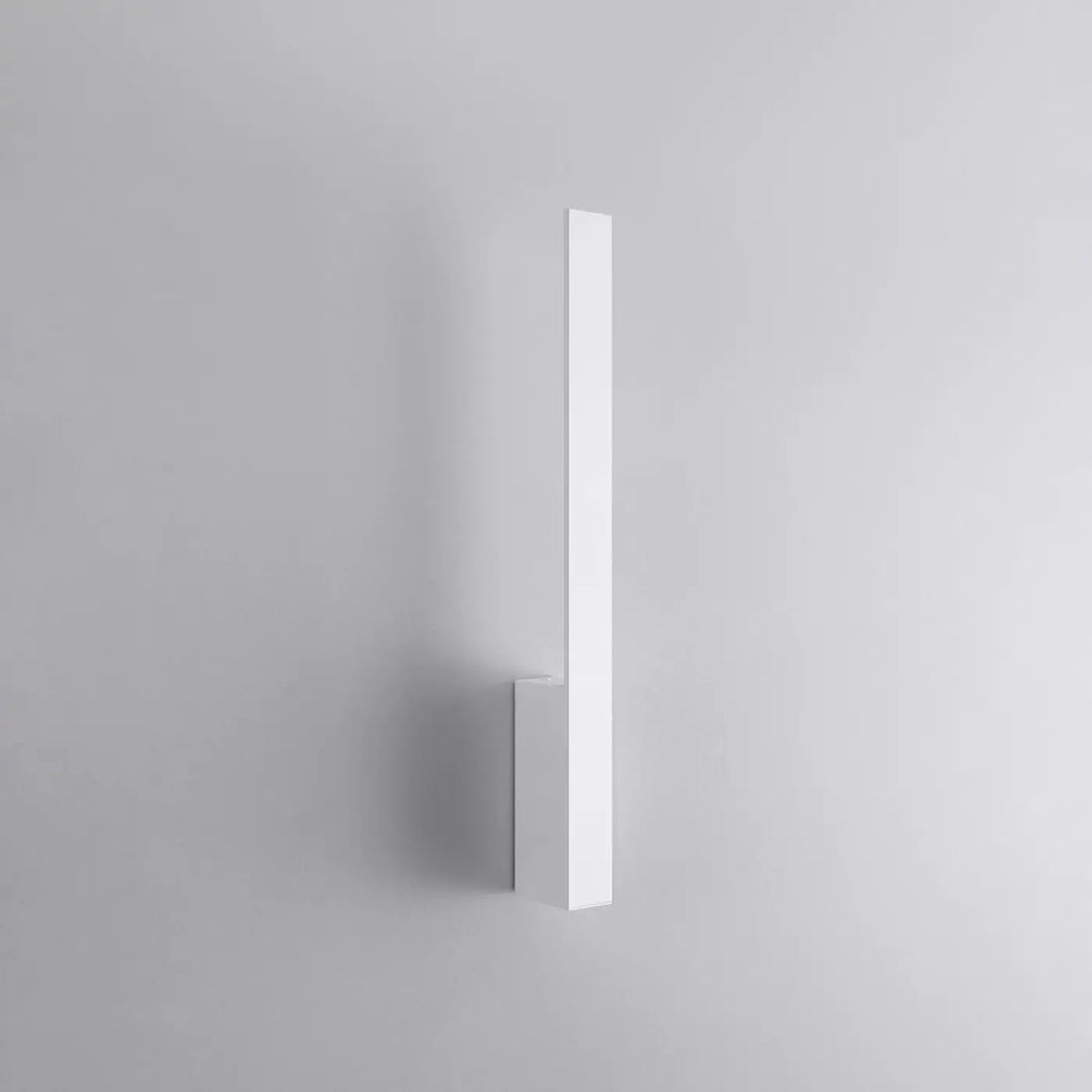 Applique murale lahti s 4000k blanc avec module led et boîtier étroit design moderne minimaliste