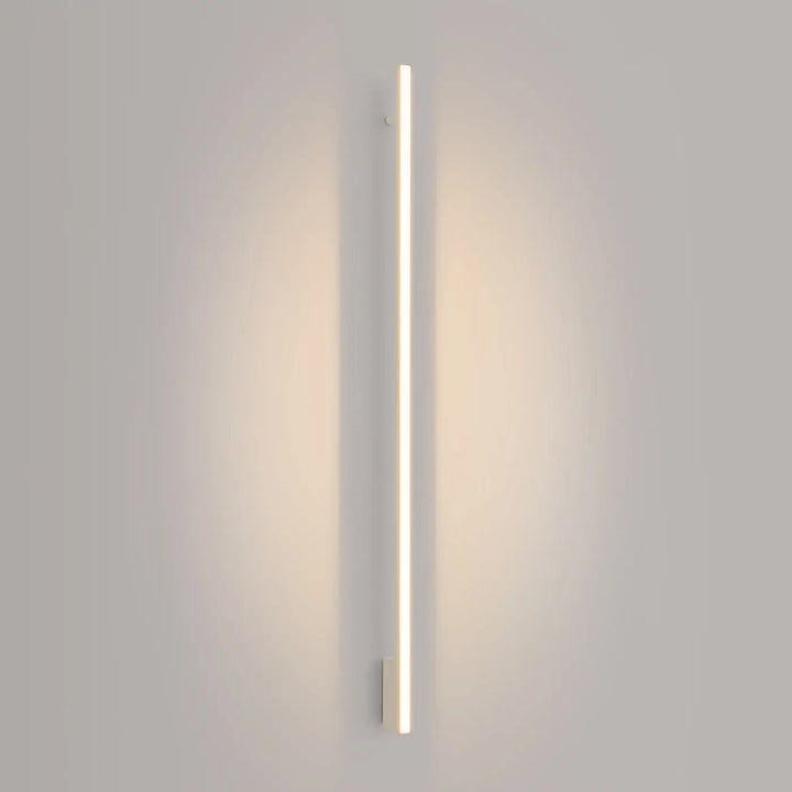 Applique murale lagom 150 led beige design minimaliste avec lumière blanche chaude excellente finition collection lagom allie