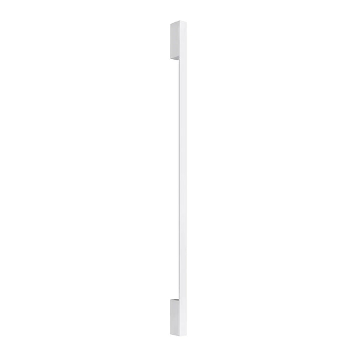 Applique murale blanc avec boîtier allongé et module led sappo l 3000k luminaire lahti minimaliste