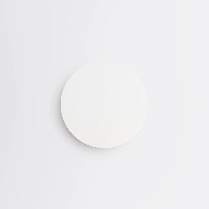 Applique murale moderne blanche ronde borgen 3000k collection borgen comprend une seule applique murale éclatante
