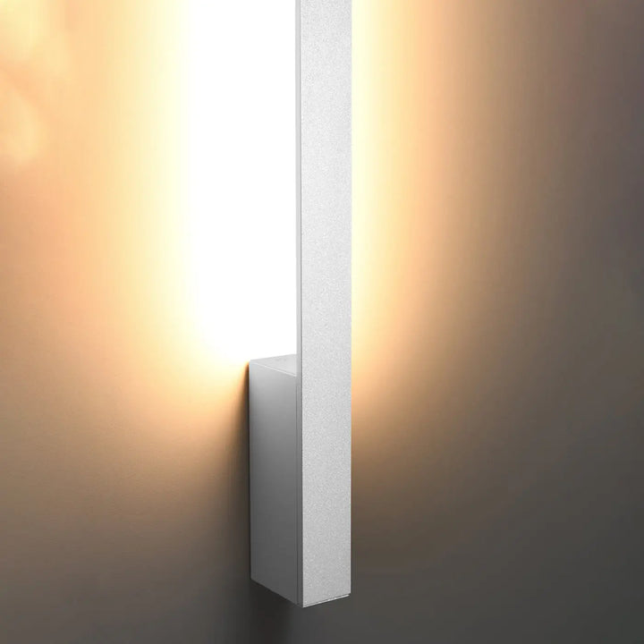 Applique murale sappe m 3000k blanc avec boîtier étroit et module led pour éclairage d ambiance moderne