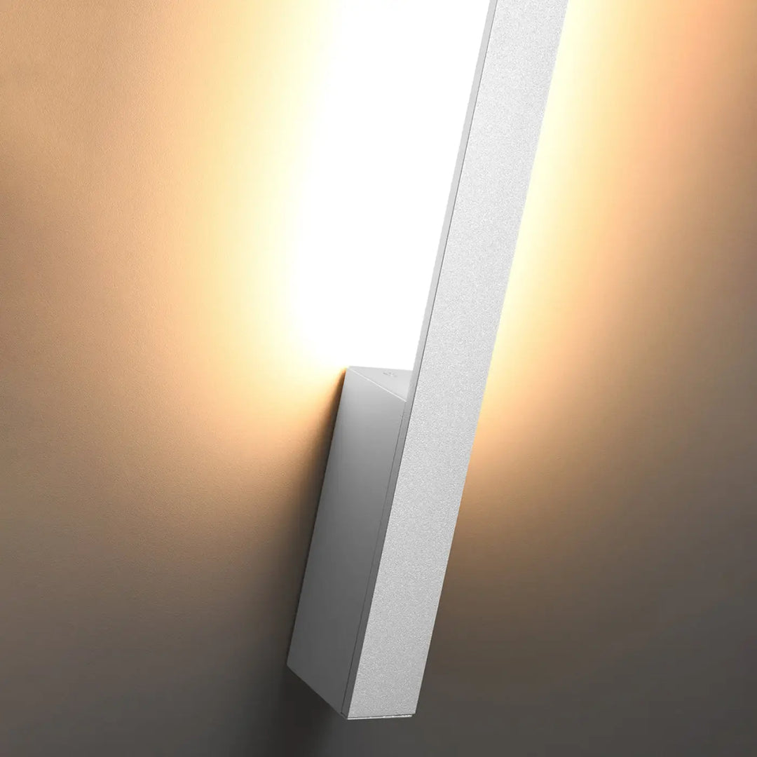 Applique murale sapo m 3000k blanc avec boîtier étroit et module led pour un éclairage d ambiance chaleureux