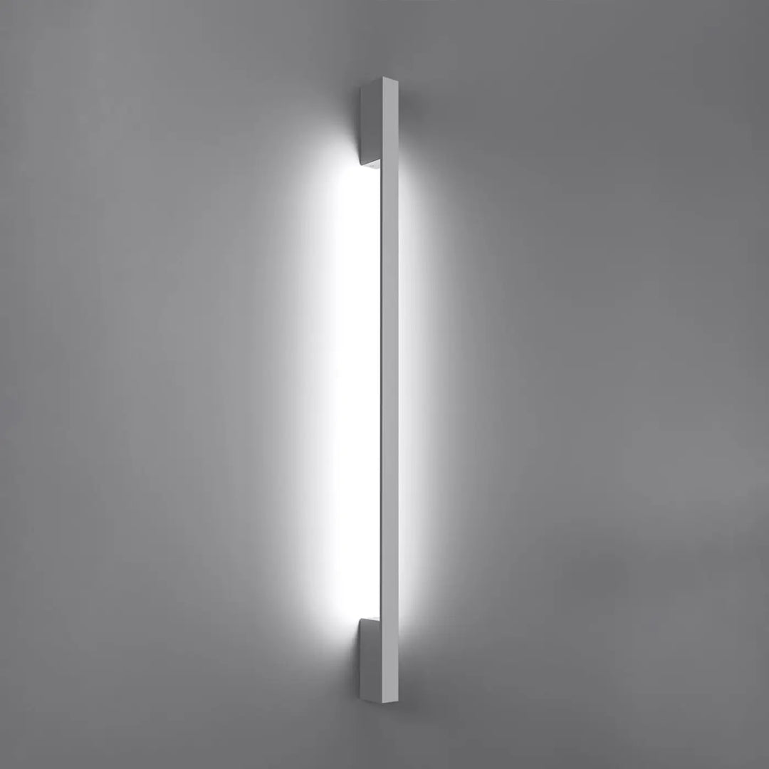 Applique murale sappe m 4000k blanc avec design minimaliste boîtier étroit et module led intégré idéale lampadaire lahti