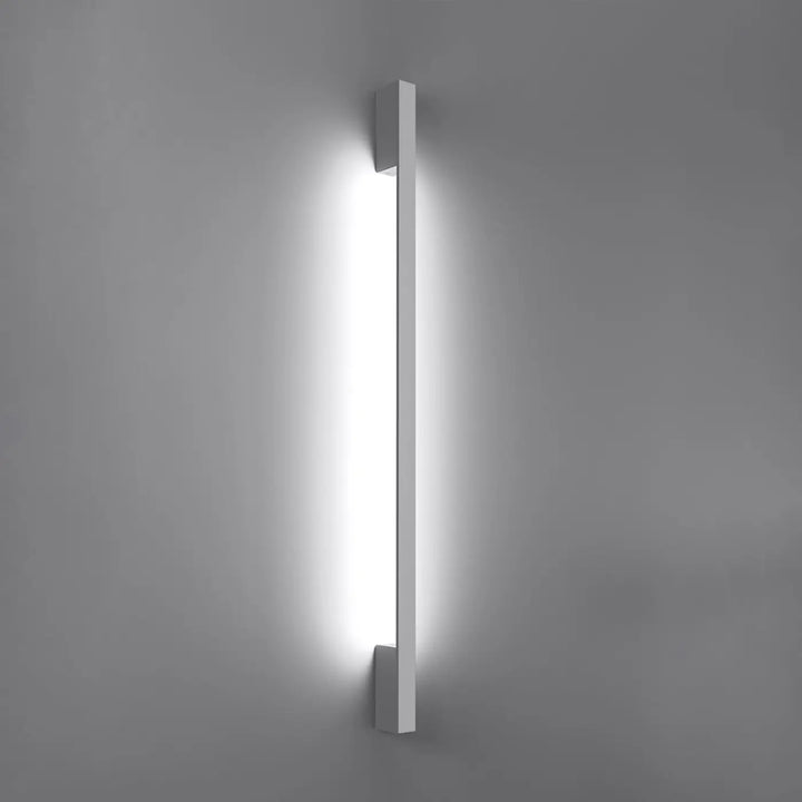 Applique murale sappe m 4000k blanc avec design minimaliste boîtier étroit et module led intégré idéale lampadaire lahti