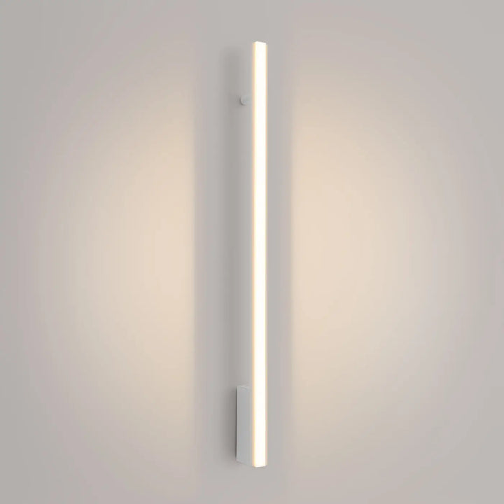 Applique murale lagom 90 3000k blanc design minimaliste avec diffuseur en verre dépoli et excellente finition