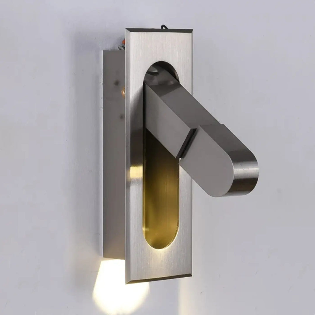 Applique Murale LED De Couloir Discrète Et Pliable En Métal