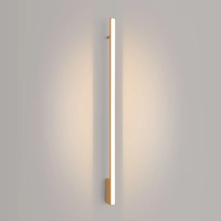 Applique murale lagom 120 or finition excellente design minimaliste intégrée led collection lagom allie