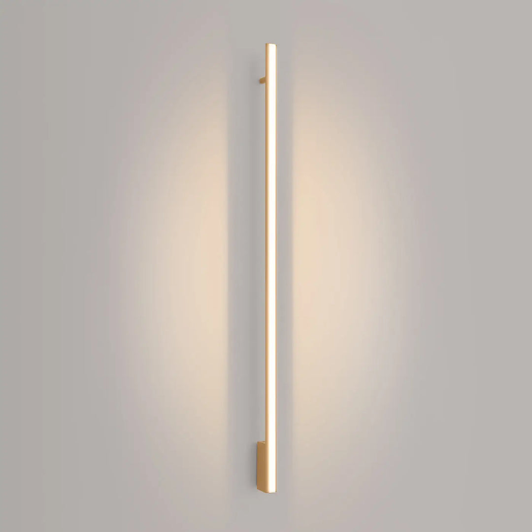 Applique murale gold-toned lagom 150 led 3000k design minimaliste avec excellente finition et éclairage intégré led
