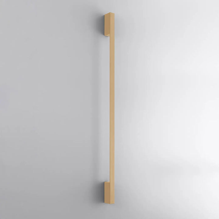 Applique murale sappa l 4000k doré dorée rectangulaire minimaliste idéale pour solutions imprévisibles et module led