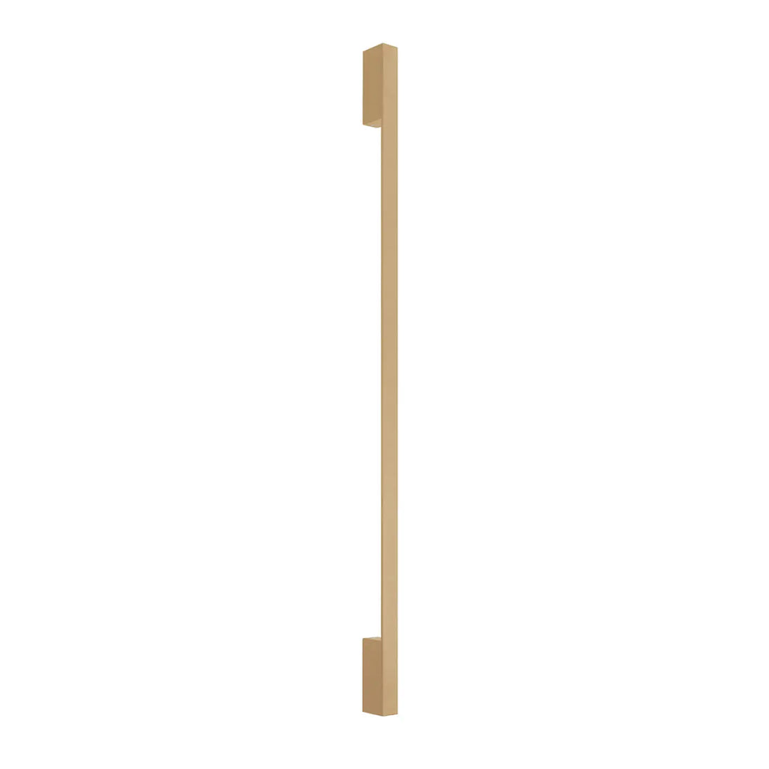 Applique murale sapo l 4000k doré avec poignée de porte rectangulaire minimaliste dorée en métal, idéale pour solutions imprévisibles