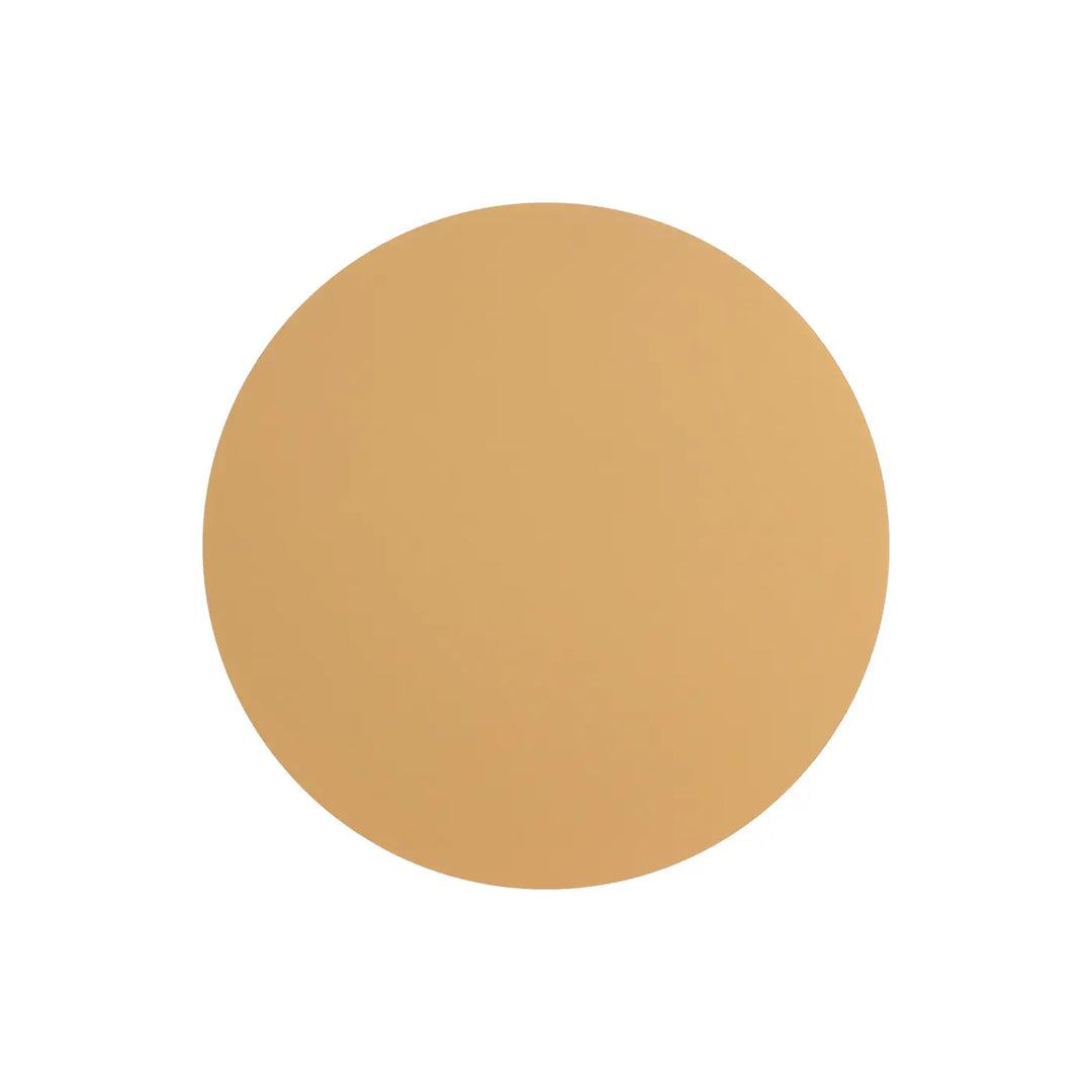 Applique murale moderne borgen 3000k doré en cercle beige lisse de la collection borgen comprend une seule applique murale