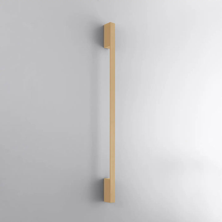 Applique murale sapo m 4000k doré avec poignée rectangulaire brossée en métal doré pour lampadaire lahti et boîtier étroit module led