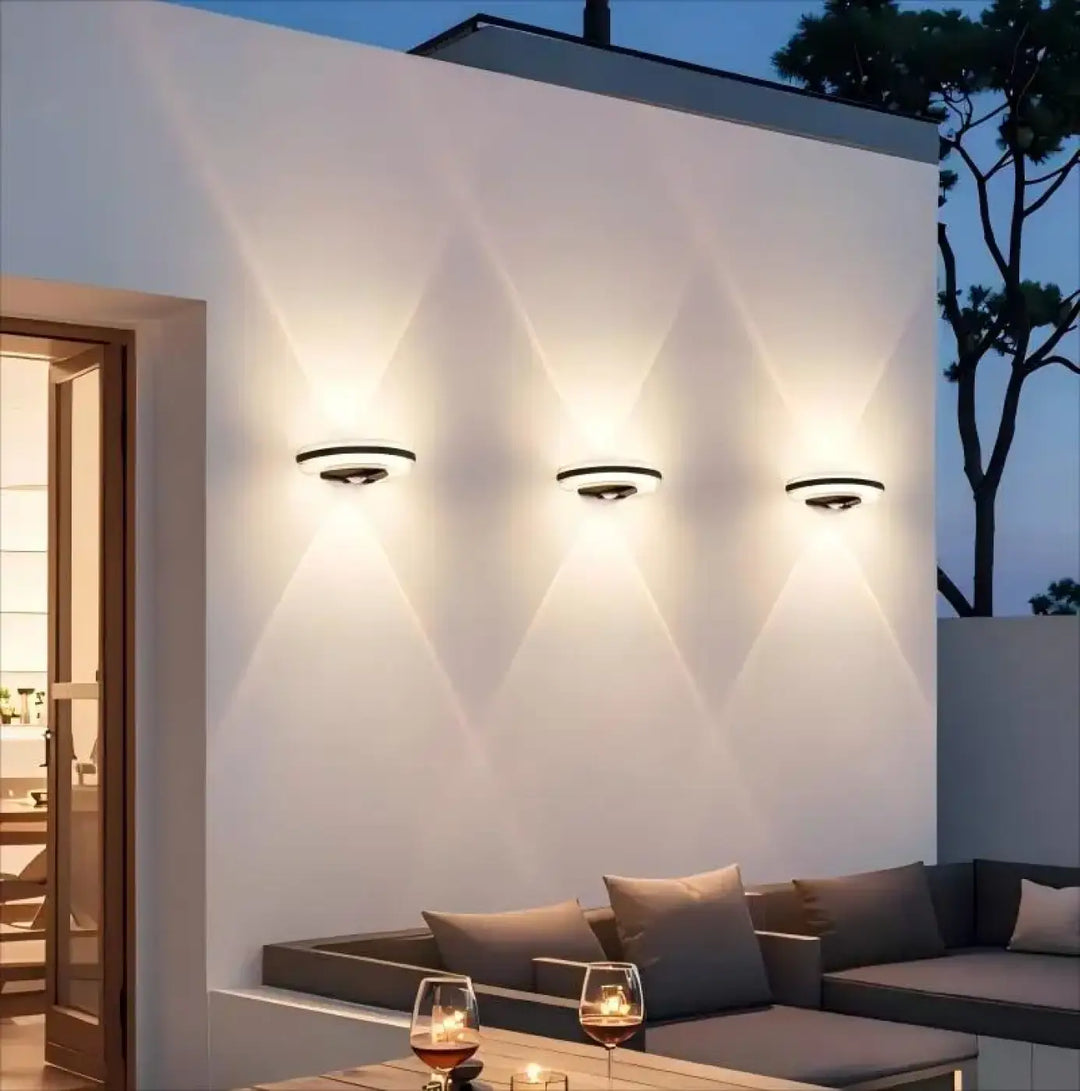 Applique led épurée avec capteur de mouvement esthétique