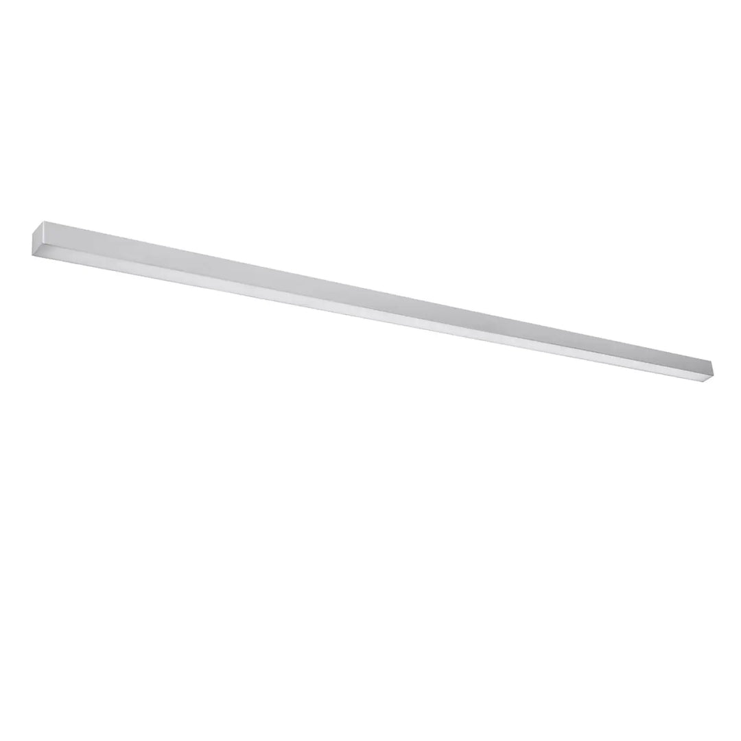 Applique murale pinne 200 gris avec module led 3000k et paramètres d’éclairage minimalistes en finition mate blanche