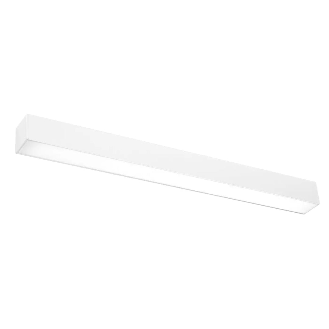 Applique murale pinne 67 blanc led rectangulaire avec paramètres d’éclairage 4000k pour lampe suspendue moderne