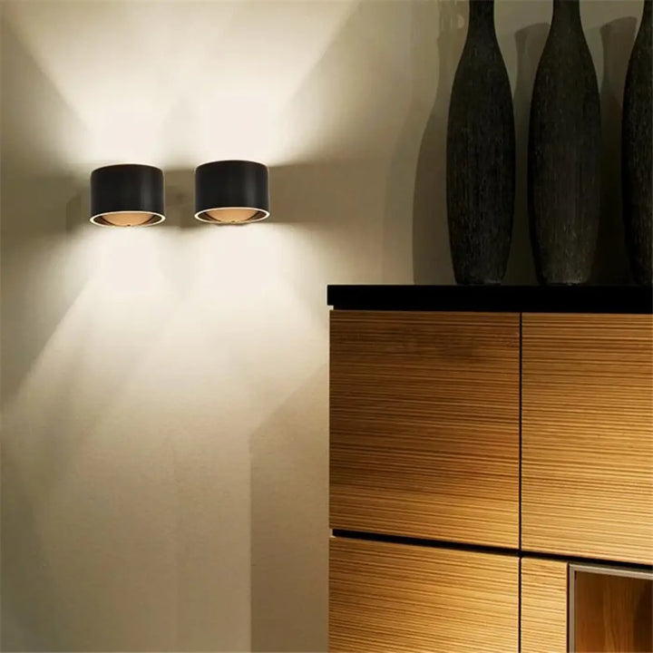 Applique Murale Led Cylindre Élégant Pureté Design Moderne