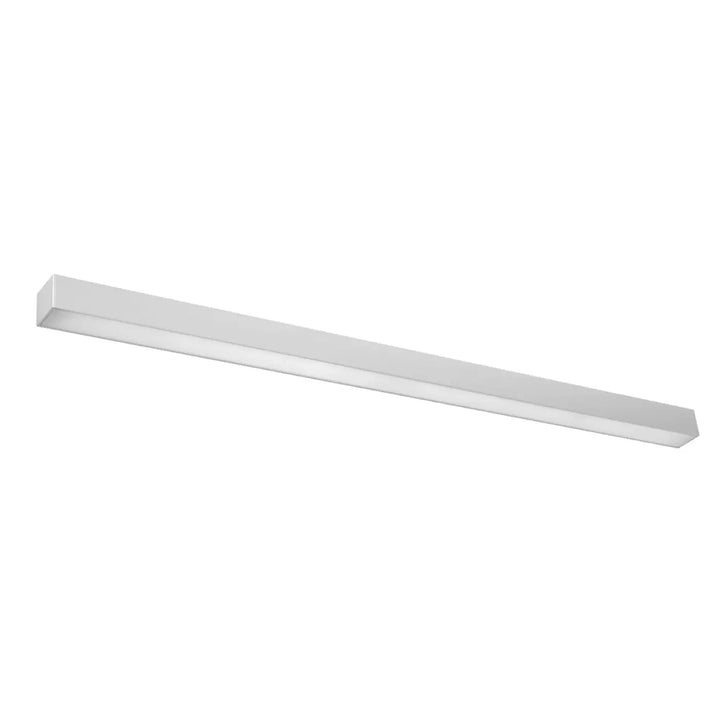 Applique murale pinne 118 gris avec module led 4000k et paramètres d’éclairage intégrés design minimaliste blanc