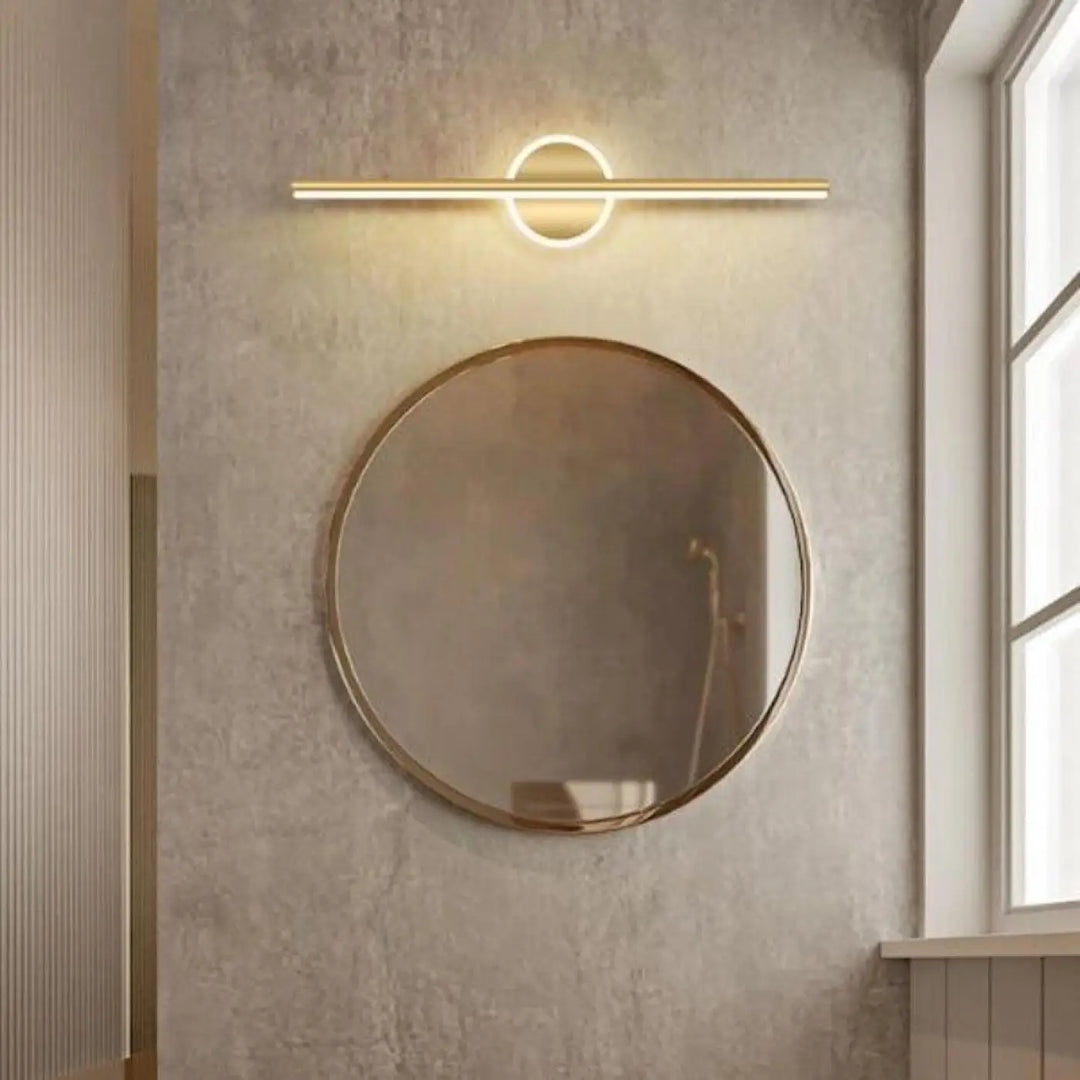 Applique Murale A Led En Cercle Minimaliste