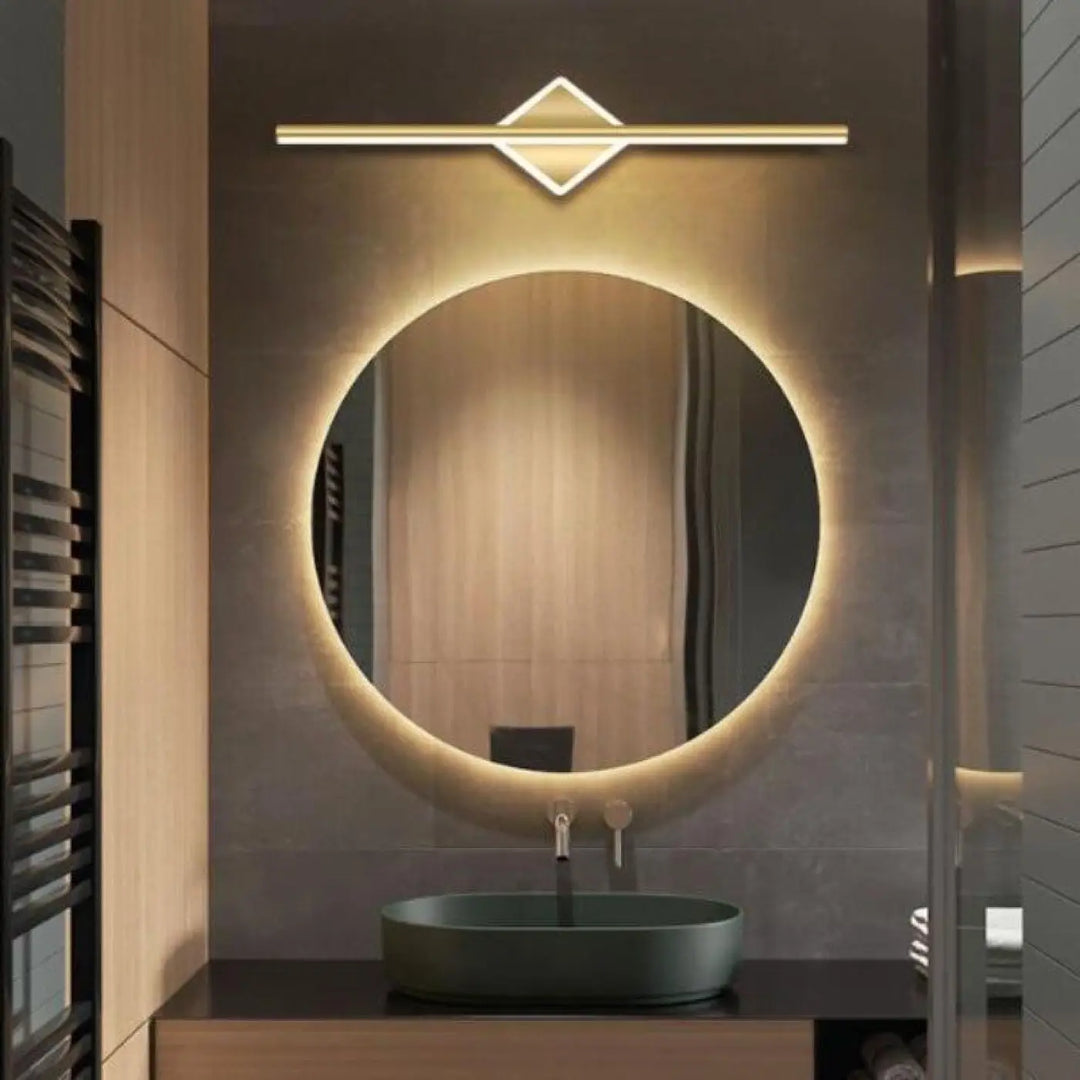 Applique Murale A Led En Cercle Minimaliste