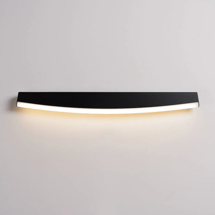 Applique murale jorun noir à luminaire à led avec design moderne et lumière blanc chaud 3000k pour ambiance chaleureuse