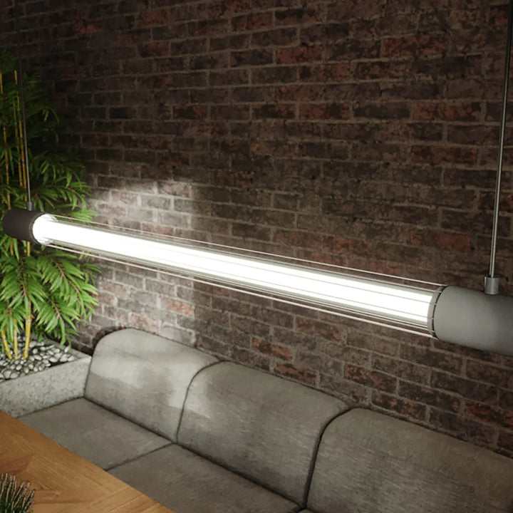 Applique murale valo noir en led industriel argenté avec verre satiné et câblage apparent pour lampes valo ambiance loft collection valo