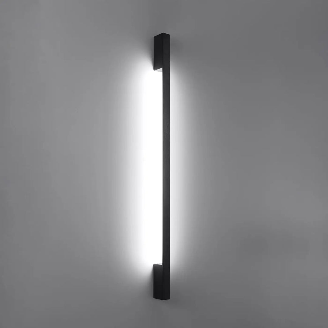 Applique murale sappo m 4000k noir avec module led et lumière led blanche, solution idéale pour lampadaire lahti et solutions imprévisibles