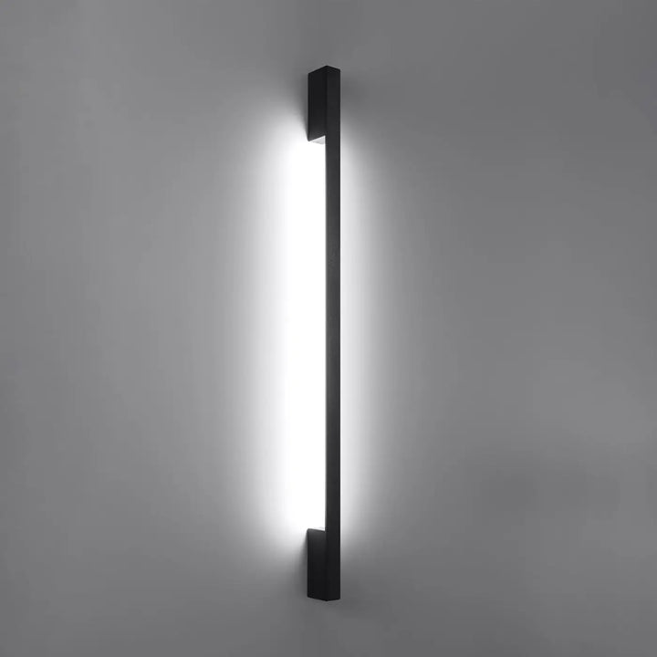 Applique murale sappo m 4000k noir avec module led et lumière led blanche, solution idéale pour lampadaire lahti et solutions imprévisibles