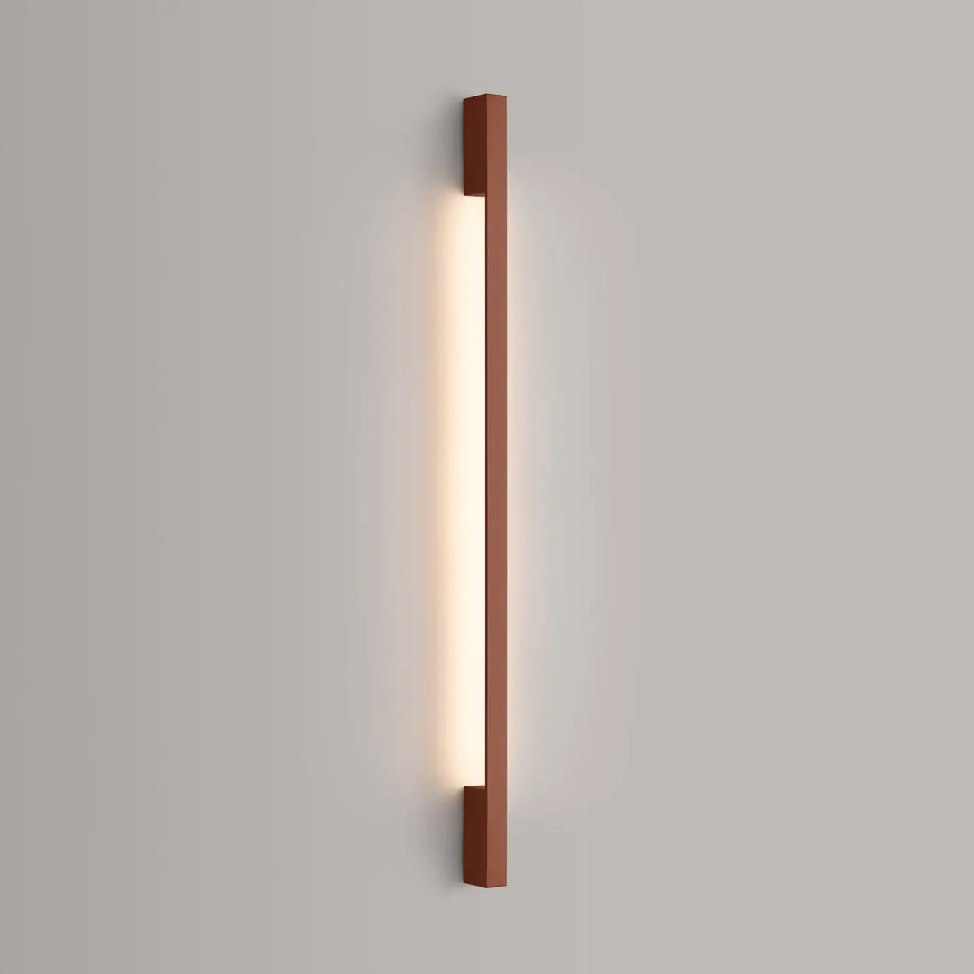 Applique murale sappo 120 led 3000k avec finition cuivre mat et lumière chaude dans la variante six variantes vert olive