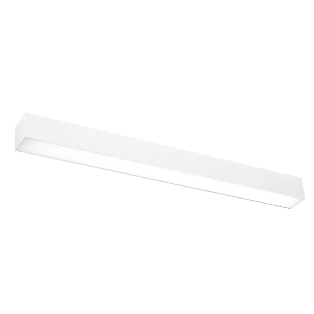 Applique murale pinne 67 3000k blanc rectangulaire en led avec design minimaliste et module led intégré pour paramètres d’éclairage