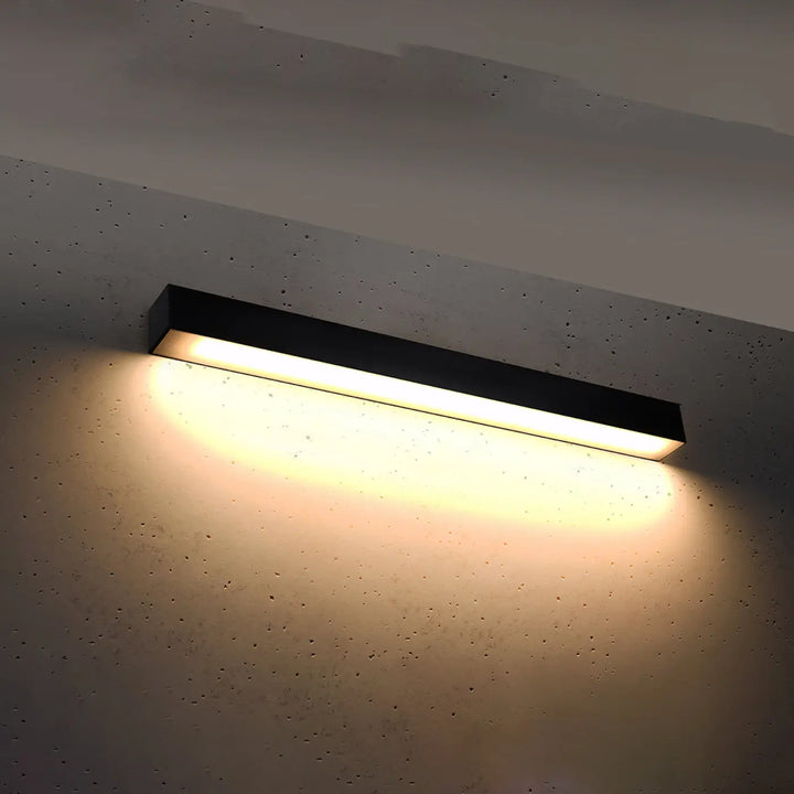 Applique murale noire pinne 67 3000k avec module led et éclairage chaud idéale pour bureau à domicile et paramètres d’éclairage