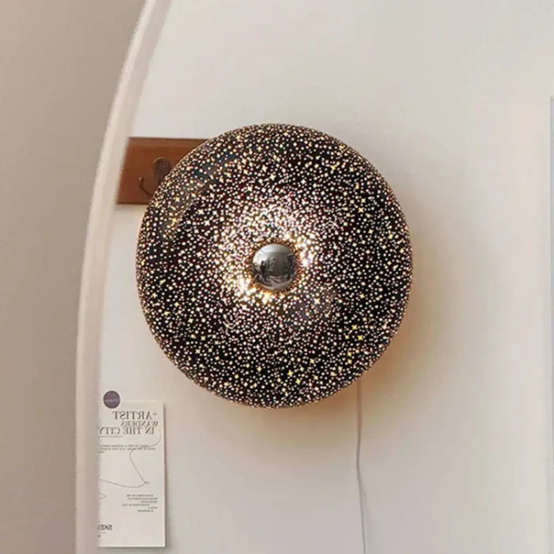 Applique murale moderne en forme de donut original et design