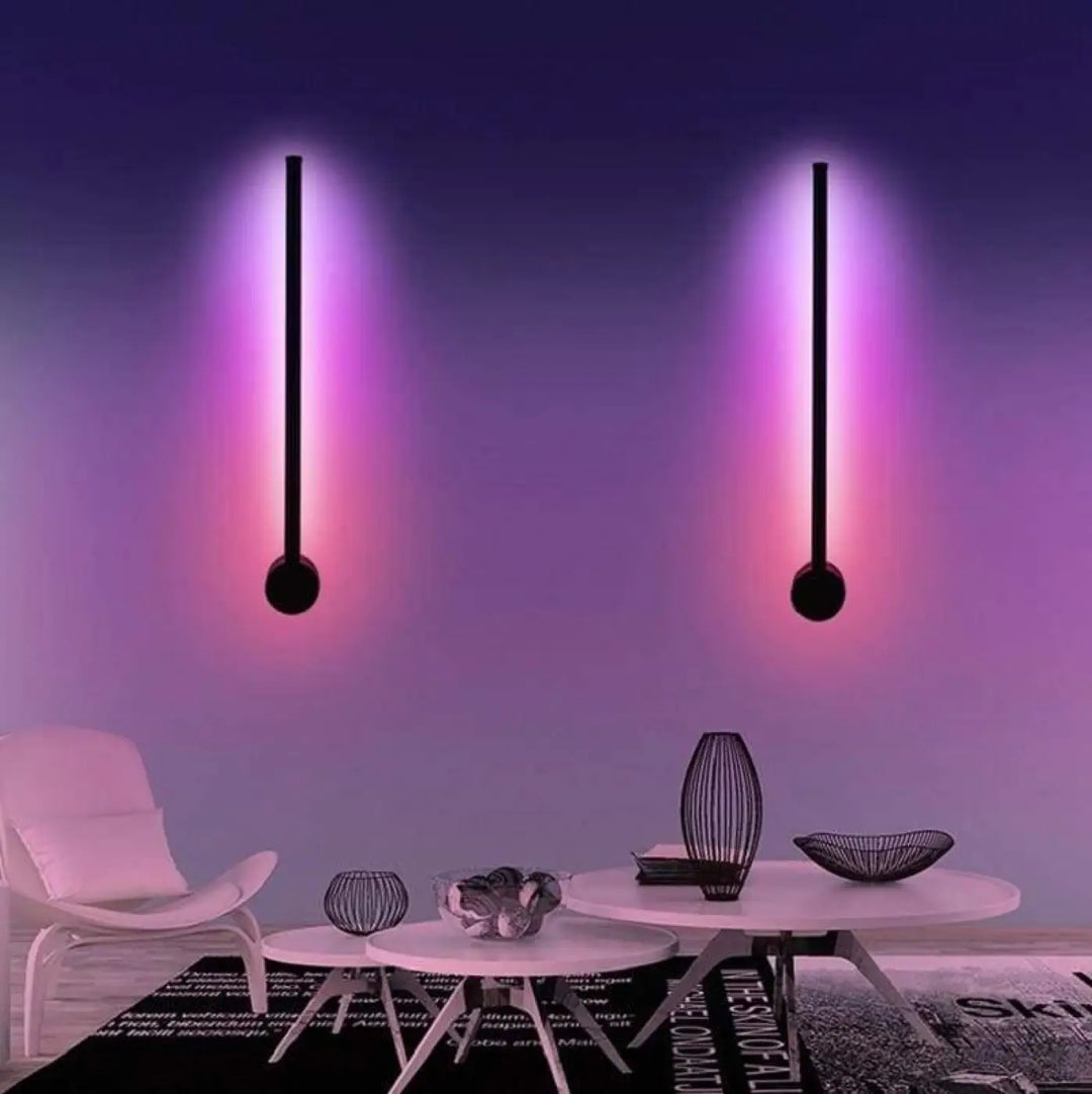 Applique Multicolore En Aluminium Avec Led