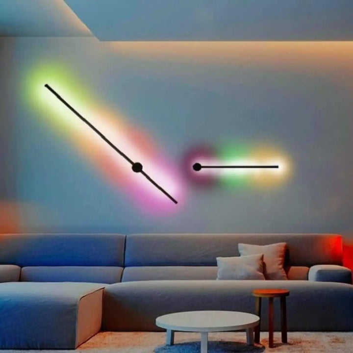 Applique Multicolore En Aluminium Avec Led
