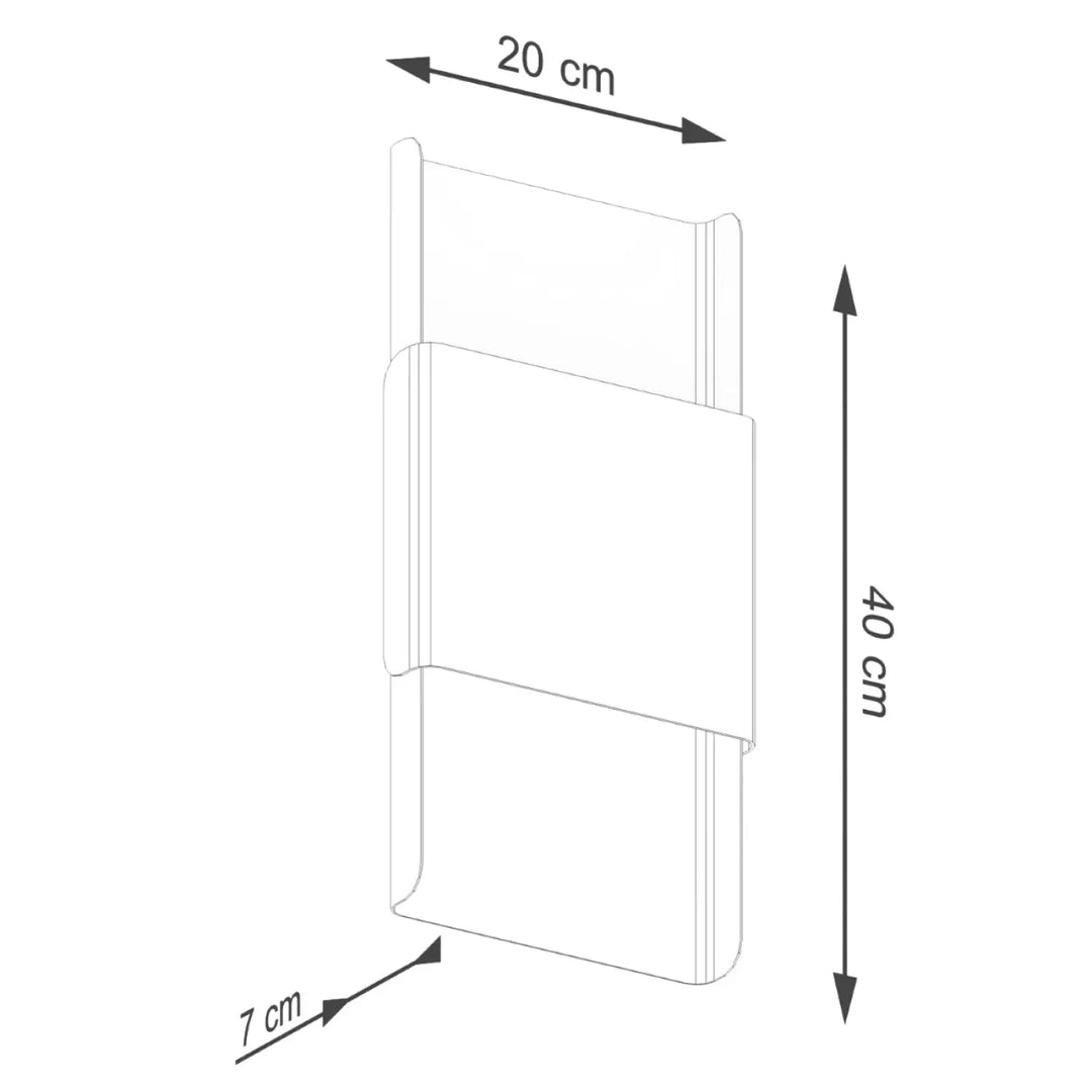 Applique durlin or noir un porte-magazines mural minimaliste avec trois compartiments verticaux pour variété d’intérieurs