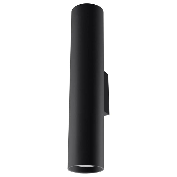 Applique lagos 2 noire en métal au design minimaliste pour une décoration moderne et élégante en intérieur