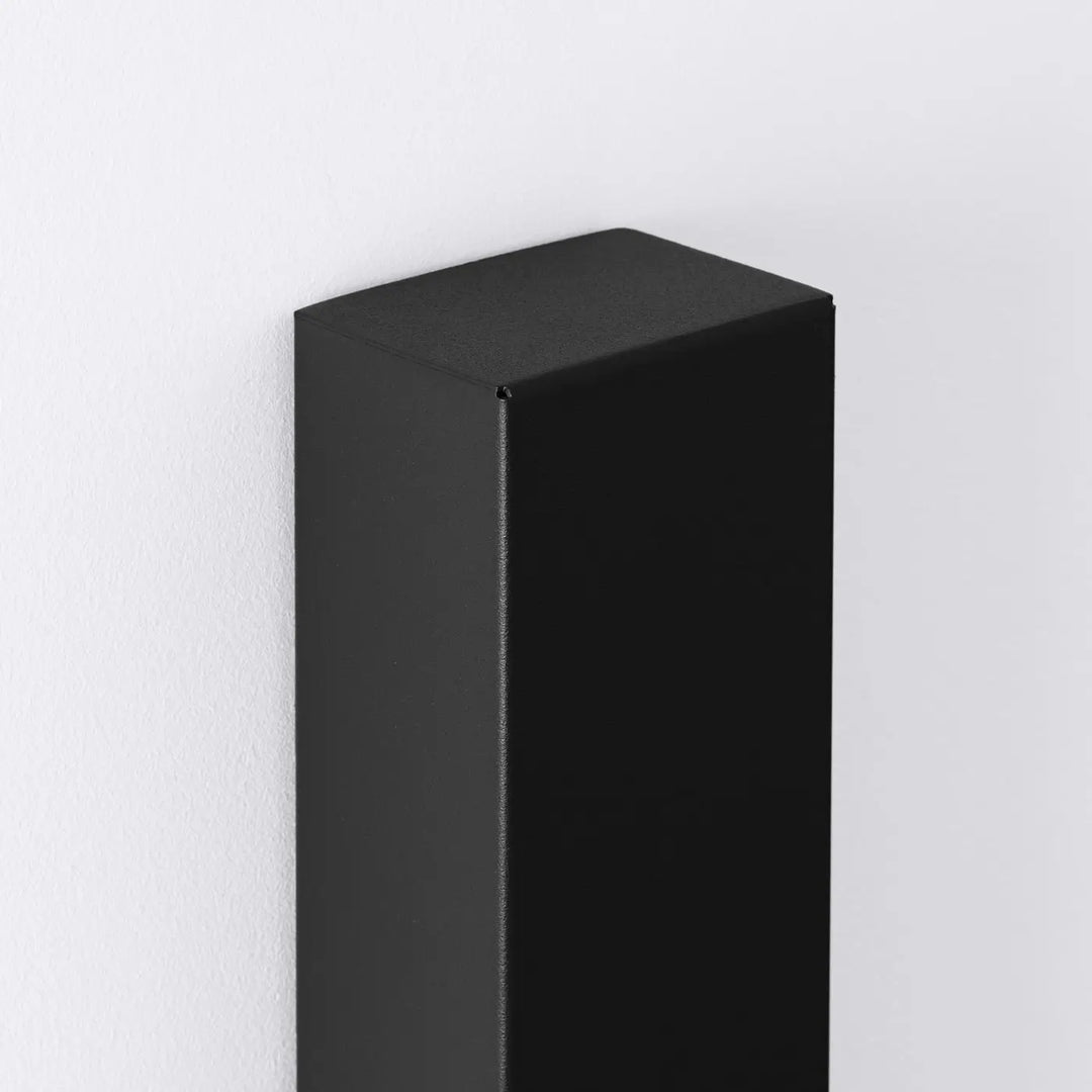 Applique murale noire freya 90 avec finition mate élégante compose d’appliques murales disponible en cinq coloris