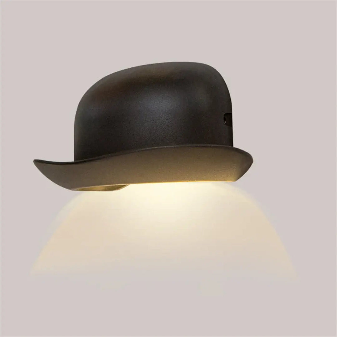 Applique murale nordique forme chapeau design
