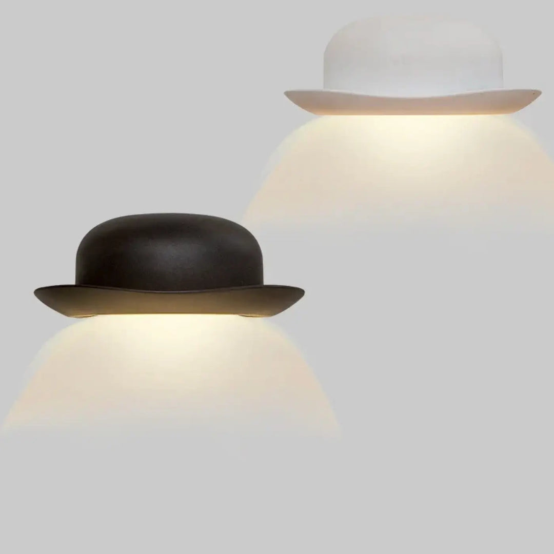 Applique murale nordique forme chapeau design