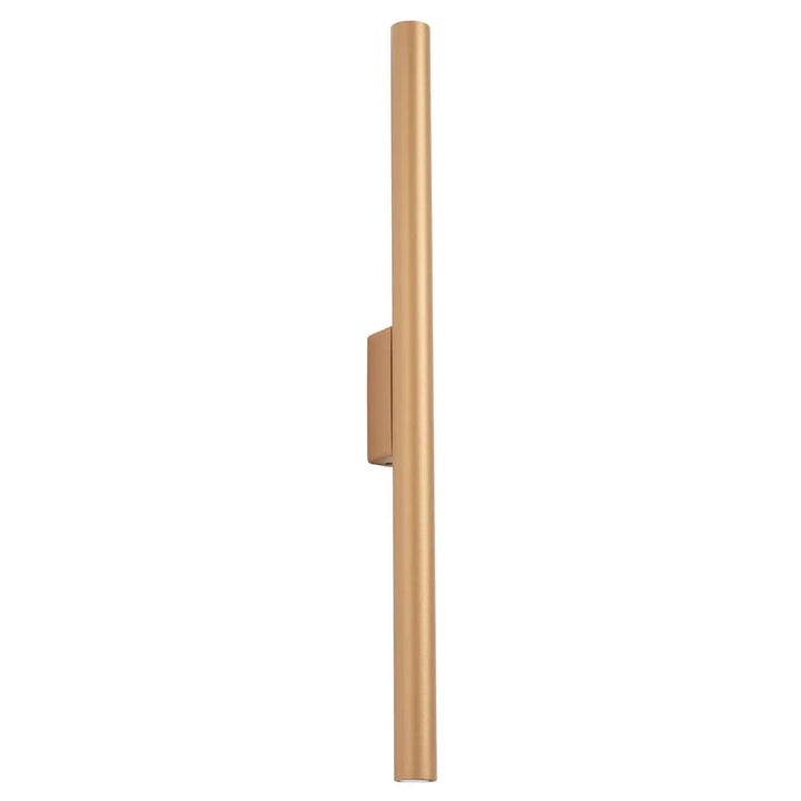 Applique murale pastelo 2 or en design moderne avec cylindre minimaliste pour lampes pastelo série pastelo