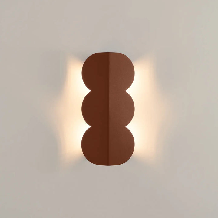 BISCUIT mocha wall light