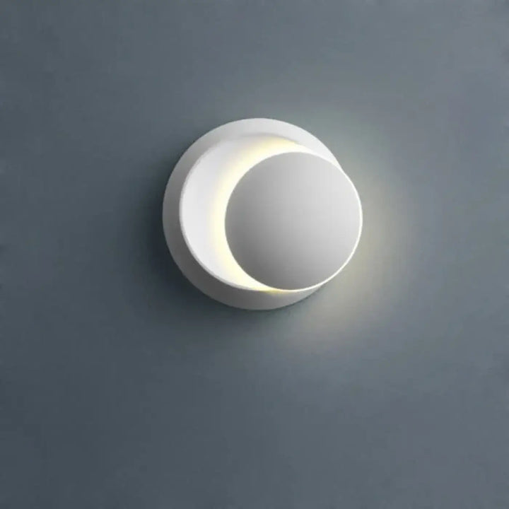 Applique Murale Ronde Au Support Coulissant Design