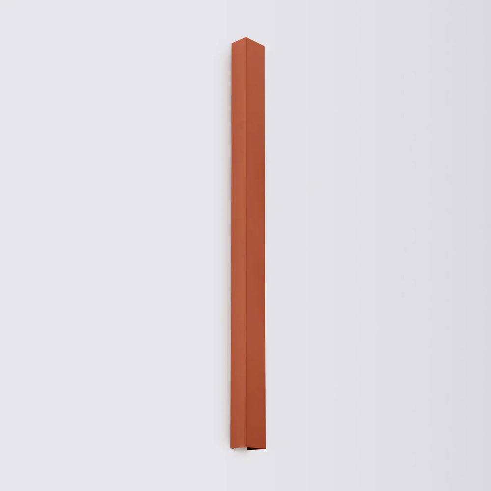 Applique murale freya 120 en terre cuite mate, design minimaliste, compose dappliques murales en cinq coloris