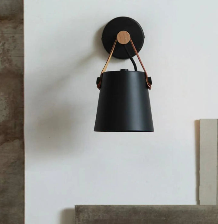 Applique Murale Scandinave Bois au Design Épuré