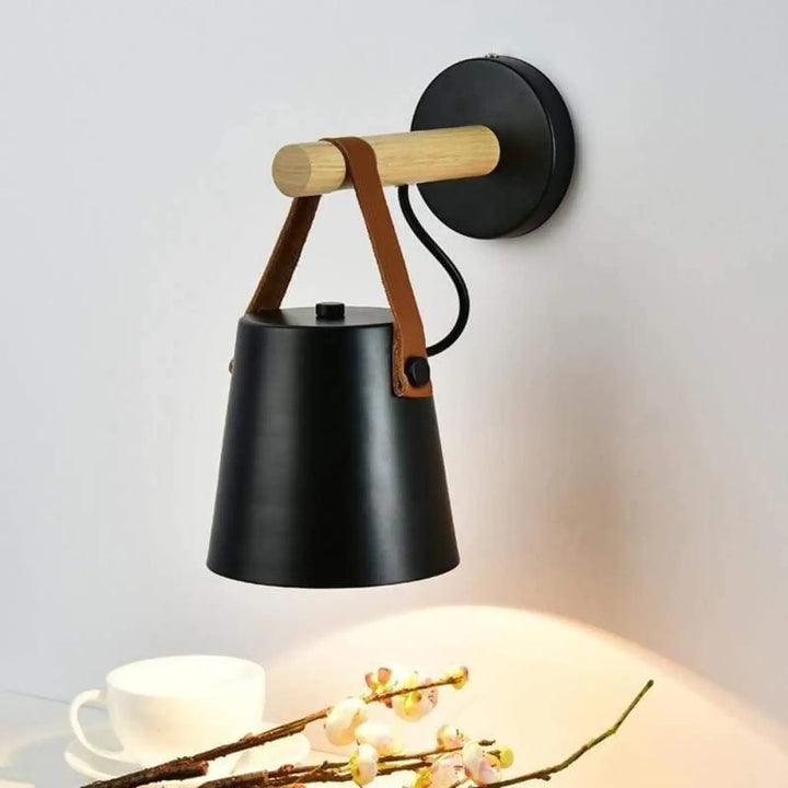 Applique Murale Scandinave Bois au Design Épuré