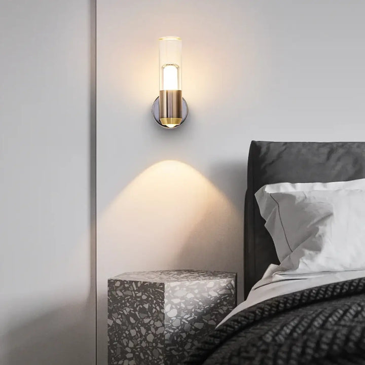 Applique murale pour tête de lit avec ampoule G4

