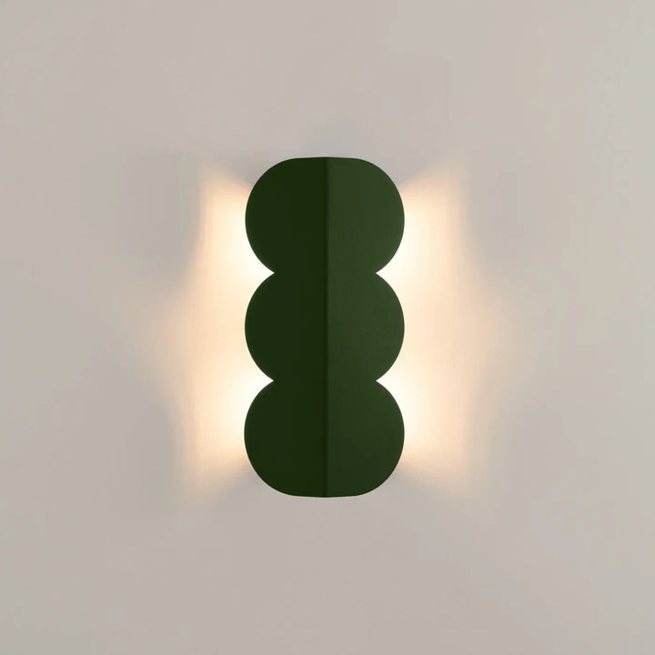 BISCUIT wall light, olive green