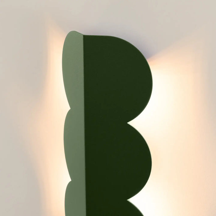 BISCUIT wall light, olive green