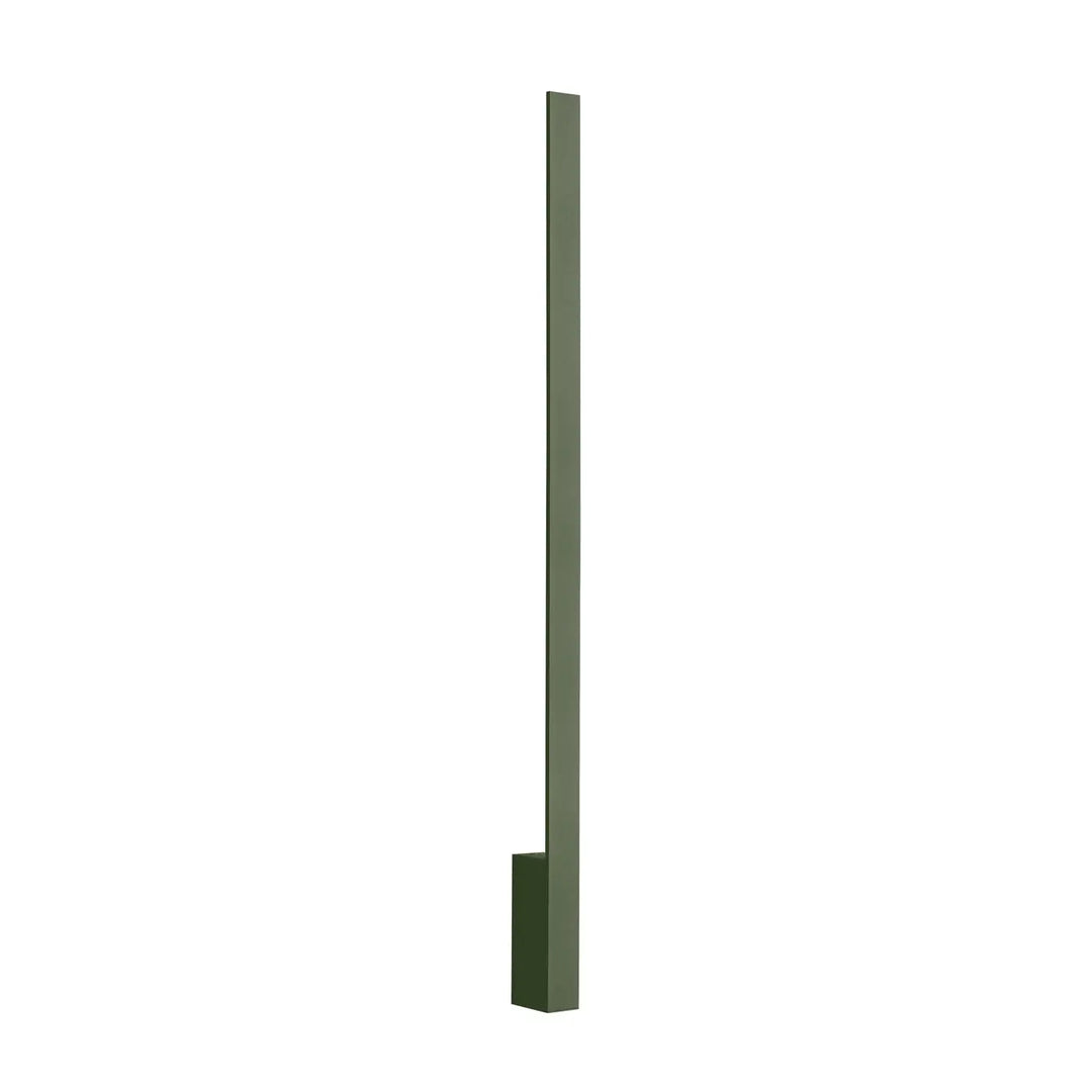 Applique murale lahti 90 3000k en vert olive avec design minimaliste et finition mate élégante