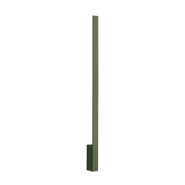Applique murale lahti 90 3000k en vert olive avec design minimaliste et finition mate élégante