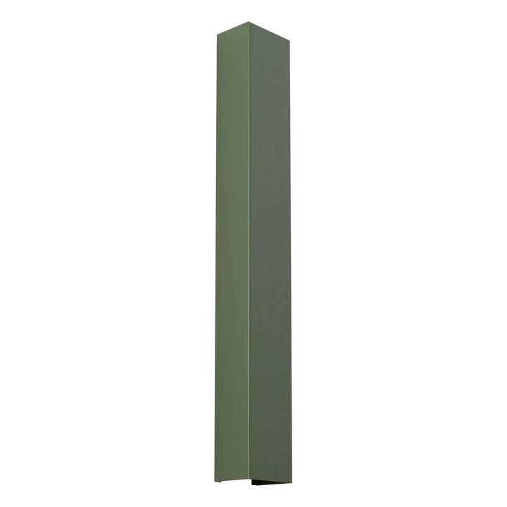 Applique murale freya 60 en métal olive vert mat au design minimaliste de la collection cinq coloris compose d’appliques murales minimalistes